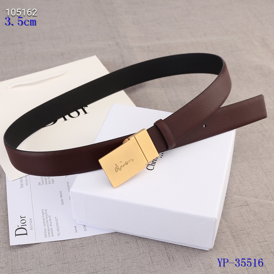 Dior Belts 3.5 Width 022